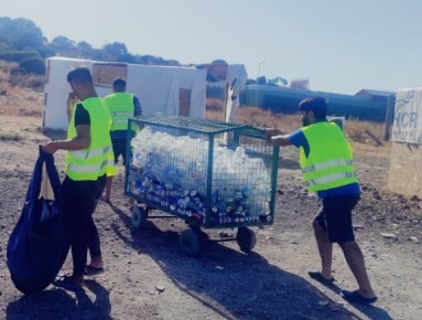 Recycling in Refugee Camps