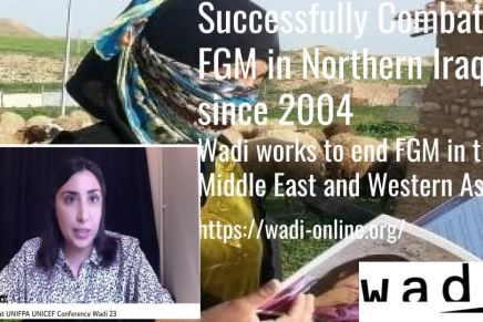 Presentation: Wadi’s work to combat FGM in Iraqi-Kurdistan and other countries in the Middle East